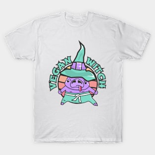 Vegan witch. T-Shirt